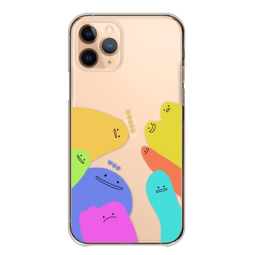 arrows Alpha F-51F 用 ケース アローズアルファ カバー スマホケース 全機種対応 ハード ニコちゃんマーク にこちゃん カラフル スマイル スマイリーフェイス スライム 10