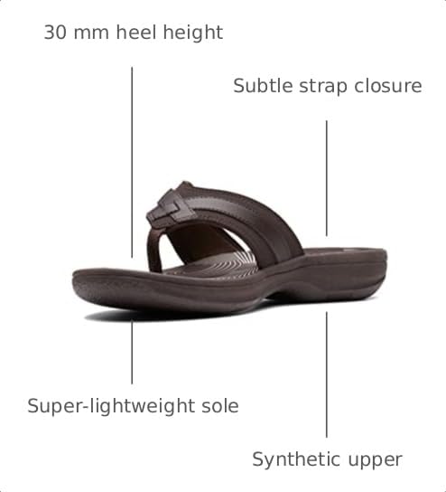 Image of Clarks Women's Breeze Sea Flip-Flop