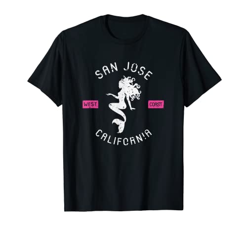 San Jose California T-shirt Vintage CA Souvenir Maglietta