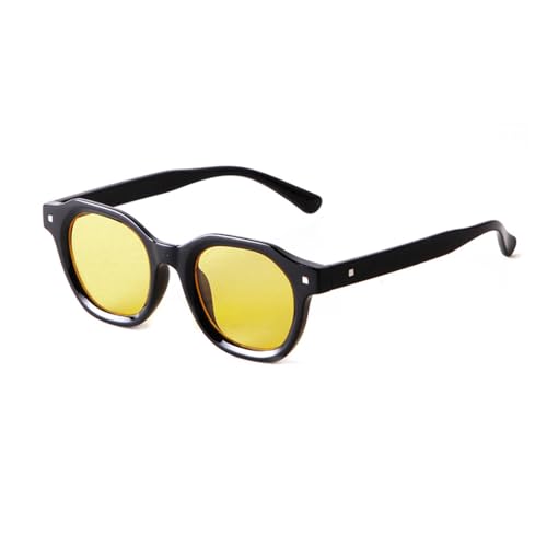Yellow Lens Sunglasses Women Men Sunglasses Gradient Blue Sun Glasses Female UV400