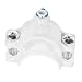 UKCOCO 4pcs 1/4 Inch Quick Connect Drain Saddle for Water Filters Leak Proof Clamp Saddle Bracket