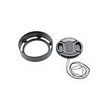 ZEROPORT JAPAN メタルレンズフード 52mm 水平メタルフード ねじ込み式 各メーカー対応 レンズキャップ付 SUIHEI52ZPJcap