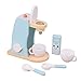 Ocobetom Cafetiere Enfant，Accessoire Cuisine Enfant en Bois，Cafetière en Bois Cuisine Les Enfants Font Semblant De Jouets Ménagers pour Aux Enfants De Profiter De Jeux Amusants Et Réalistes.