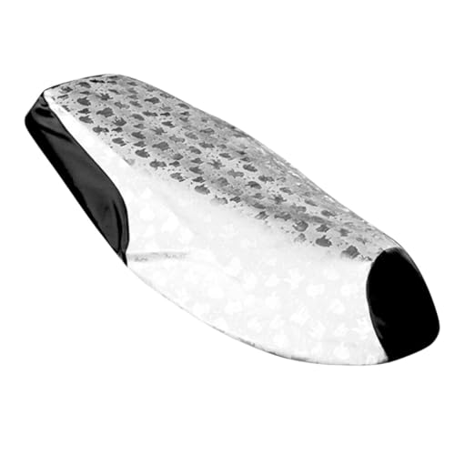 Funda de asiento de motocicleta y bicicleta eléctrica impermeable con protector solar de cuero PU