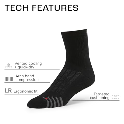 Base 33 Crew Sport Socks for running, training, cycling and weight lifting2