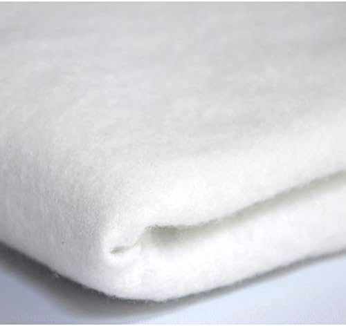 Lubna Batting 60 x 80 Inch Warm and Polyster Wadding Used for Quilting [2 Mtr Length] Thickness - 25mm