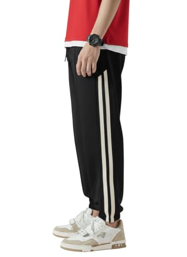 Image of dockstreet Men's Alley Cool Backdoor Series Men's Casual Sweatpants Baggy Jogger Pants ||Drawstring Joggers || 100% Pure Cotton || Breathable Airy for All Seasons
