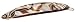 France Luxe Oblong on Tige Boule Barrette - Onyx