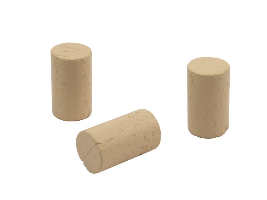 Standard Straight Wine Corks (Pack of 30) Silicon Wax Coated So No Pre-Soaking Required