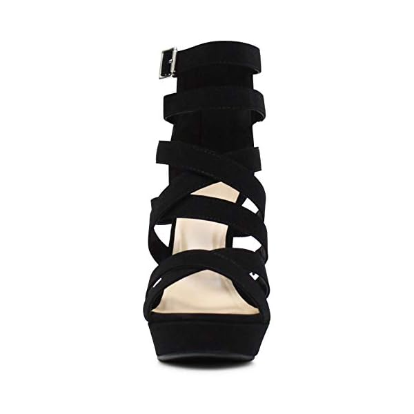 MARCOREPUBLIC-Indianapolis-Womens-Open-Toe-High-Platform-High-Heeled-Shoes-Stiletto-Dress-Sandals-Black-NBPU-65 MARCOREPUBLIC Indianapolis Women's Open Toe High Platform High Heeled Shoes Stiletto Dress Sandals - (Black NBPU)- 6.5