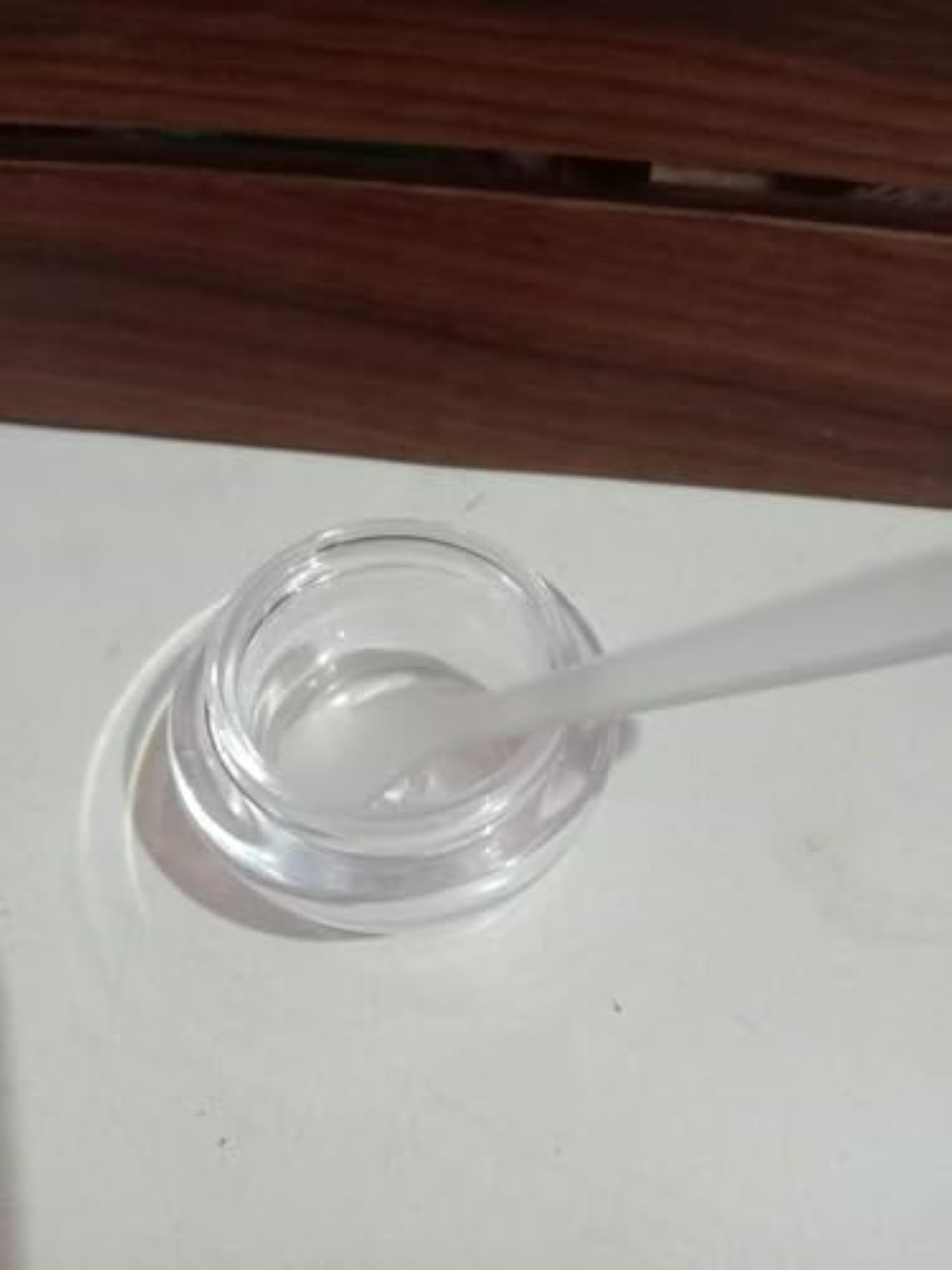 Clear Small Cosmetic Containers Jars with Cap, Set of 6