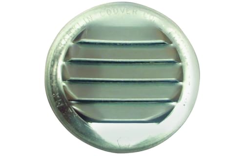 Maurice Franklin Louver 1.5 in. W x 1.5 in. L Bright Silver Aluminum Mini Louver