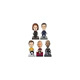 Star Trek Captains Monitor Mate Bobbles Set of 5-Con. Excl.