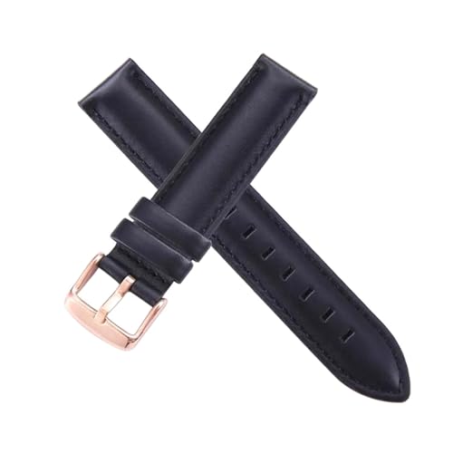 Bracelet de montre en cuir souple pour remplacer un bracelet usé de 12mm à 24mm