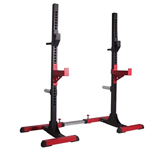 ERoomQ Squat Rack Sports & Fitness Adjustable Barbell Rack Bench Press Rack Bench Press Exercise Machine Multifunctional Adjustable Adjustable Height Weight Racks