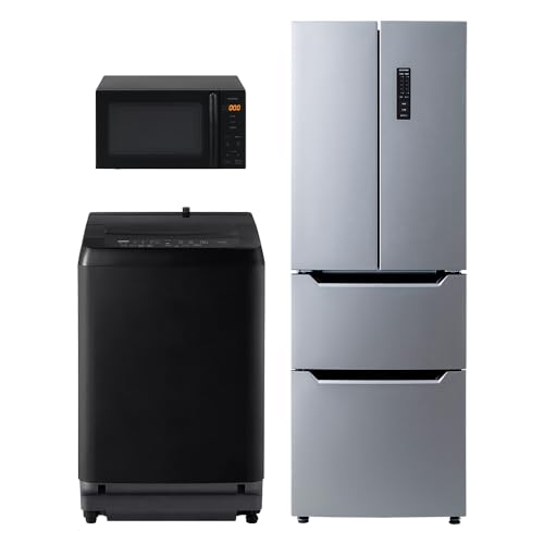 ブラック家電3点セット 電子レンジ トースター 炊飯器 新生活 家電セット 3点 新品 キッチン 冷蔵庫・炊飯器・レンジ