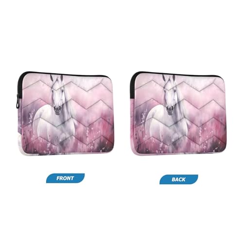 Funda para portátil 13-14 pulgadas resistente al agua rosa miniatura 2