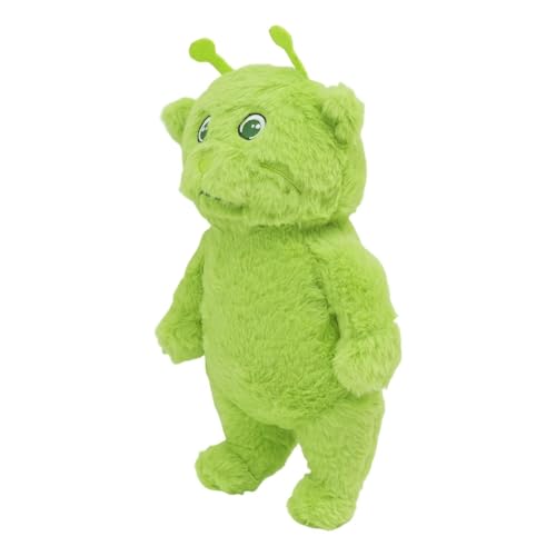 Peluche Alien Chat Vert 30cm - Figurine Décorative Generico