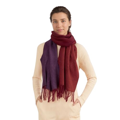 MERINOSNUG Australian 100% Merino Wool Ultra-Soft Winter Scarf for Women