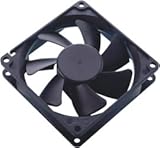  80x20mm - SmartCooler© 24 Volt Ultra high speed 8-Loch Lüfter, doppeltes NANO Kugellager, 250.000 Std. MTBF., PWM-Signal, Tachosignal und 4-Pol. Stecker, 1.200-6.000 U.P.M., 87,5 m³/h, 12-50 dbA