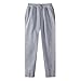Men's Fashion Pants Sweatpants Joggers Slim Fit with Drawstring Elegant Lightweight for Daily Wear Breathable（Gray，XX-Large）
