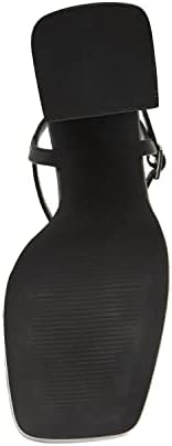 Madden Girl Women's Charro Heeled Sandal, Black Paris, 8.5 | Image 3
