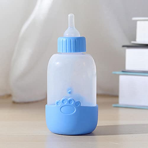 Pet Guard Pet Nursing Bottle Dog Feeders Puppy Cat Kitten Feeding Bottle Nipple Brush Kit Water Fountain Milk Bottle Pet Supplies for Pet Blue Color (B09KSY7SCL) Amazon Price History, Amazon Price Tracker