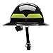 Fire Helmet, Black, Thermoplastic