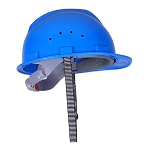 KONTONTY HDPE Bau Schutzhelm Blau