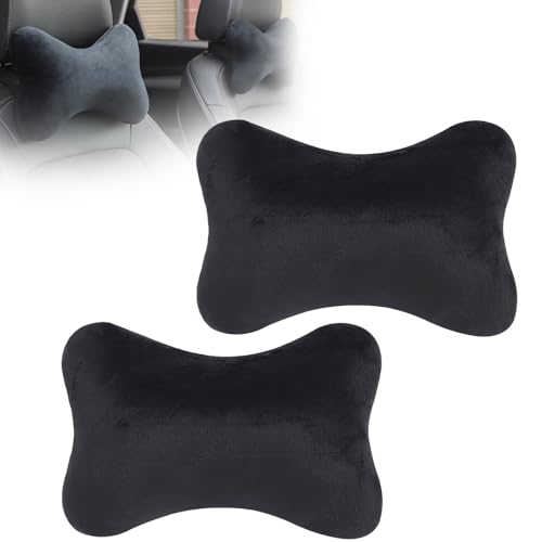 EKUWU 2 PCS Car Headrest Pillow, Ergonomic Car Neck Pillow