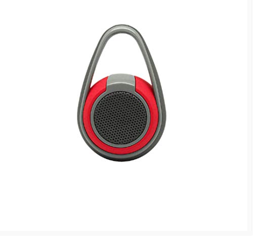 Enceinte Bluetooth rouge portable sans fil pour vos soirées et pique-niques