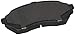 Centric (103.07980) Brake Pad, Ceramic
