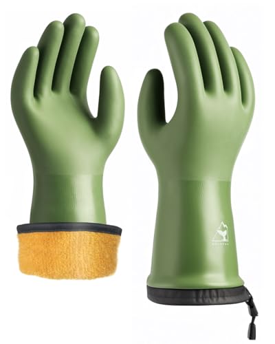 Image of toolant Waterproof Winter Gloves, Balaena Freezer Gloves for Light Duty & Outdoor Adventure, Hiking, Camping, Washing