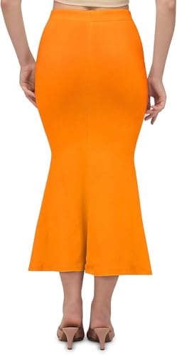 Image of Women's Perfect Curvy Look Saree Shapewear (Fish Baby Pink 2XL S90)