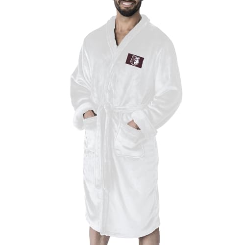 Northwest NCAA Alabama A&M Bulldogs Silk Touch Bathrobe, White Out, L/XL