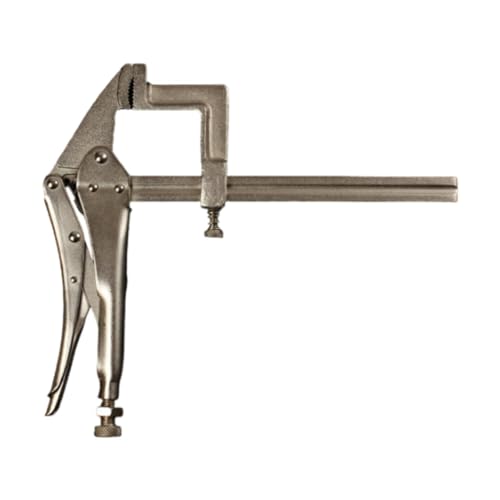 Whtkoph Morsetto per Lavorazione Del Legno, Pinza con Impugnatura Regolabile, Morsetto per Saldatura Professionale per Hobbisti, Multiuso, Acciaio Legato, Cap