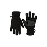 HIGHLANDER GANT POLAIRE POLAIRE/GRIP PAUME/PETIT, noir, S