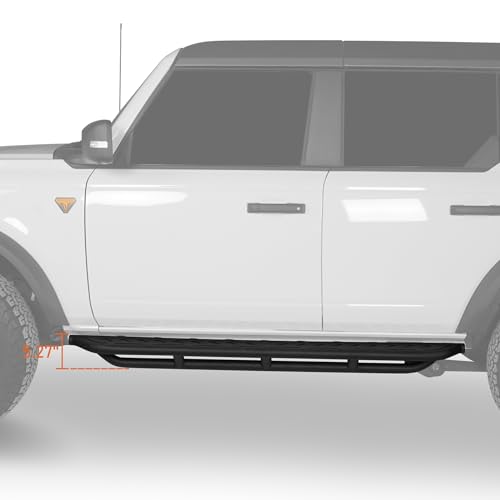 Estribos laterales Hooke Road para Ford Bronco 2021-2026 miniatura 4