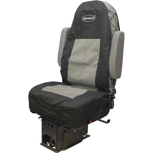 Seats Inc. COVERALLs Truck Seat Cover - Two-Tone Black/Gray, Model Number 9107
