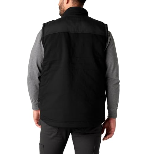 Dickies FLEX Duck Canvas Insulated Vest, BLACK, 2X3