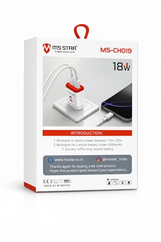 Image of MS Star MS-CH019 18W Dual Port Mobile Charger