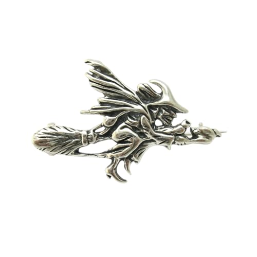 Broche sorcière argent 925 Empress pour sublimer vos manteaux d'hiver