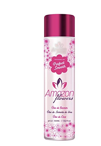 PERFECT SMOOTH Brazilian Hair Straightening PROTEIN & KERATIN Treatment, (1000ml, 33.8 FL Oz) , Professional formaldehyde FREE, No harsh chemical & smells