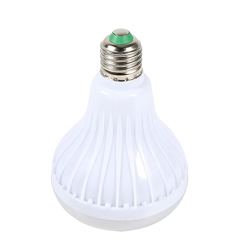 ZASCHMOY Ampoule de Haut-parleur Bluetooth E27 12W LED RVB | Lumière de Lecture de Musique sans Fil avec Télécommande | Parfait pour les Chambres, les...