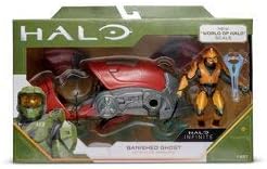 Halo 4" Figure & Vehicle Banished Ghost & Elite Warlord