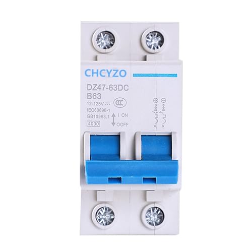 Évitez les pannes de batterie avec ce disjoncteur 1P interrupteur à air DC