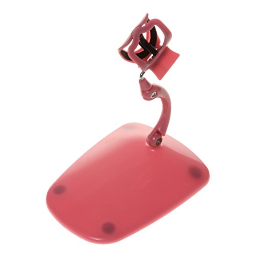 MagiDeal Hand Free Finger Nail Polish Bottle Holder Display Stand Tilt Clip Grip Tool for Beauty Salon Home DIY Use