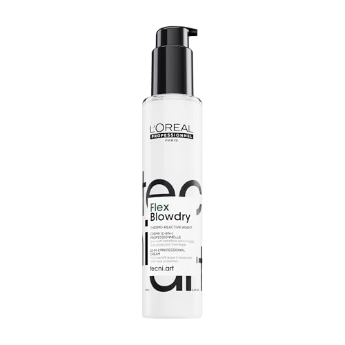 L'OREAL PROFESSIONNEL - Crème 10-en-1 Flex Blowdry Tecni Art - Soin Multi-Bénéfices,...