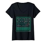 Mixer Donna Audio Mixer, analog mixer, mix engineer Maglietta con Collo a V