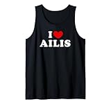 I Love Ailis, I Heart Ailis Tank Top